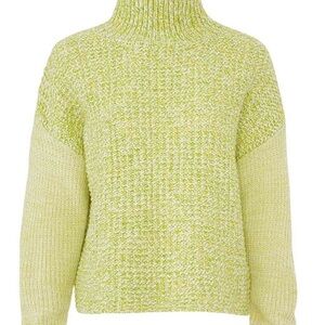 Revolve John + Jenn Bryce Sweater Womens Size M Green Knit Long Sleeve Cozy​